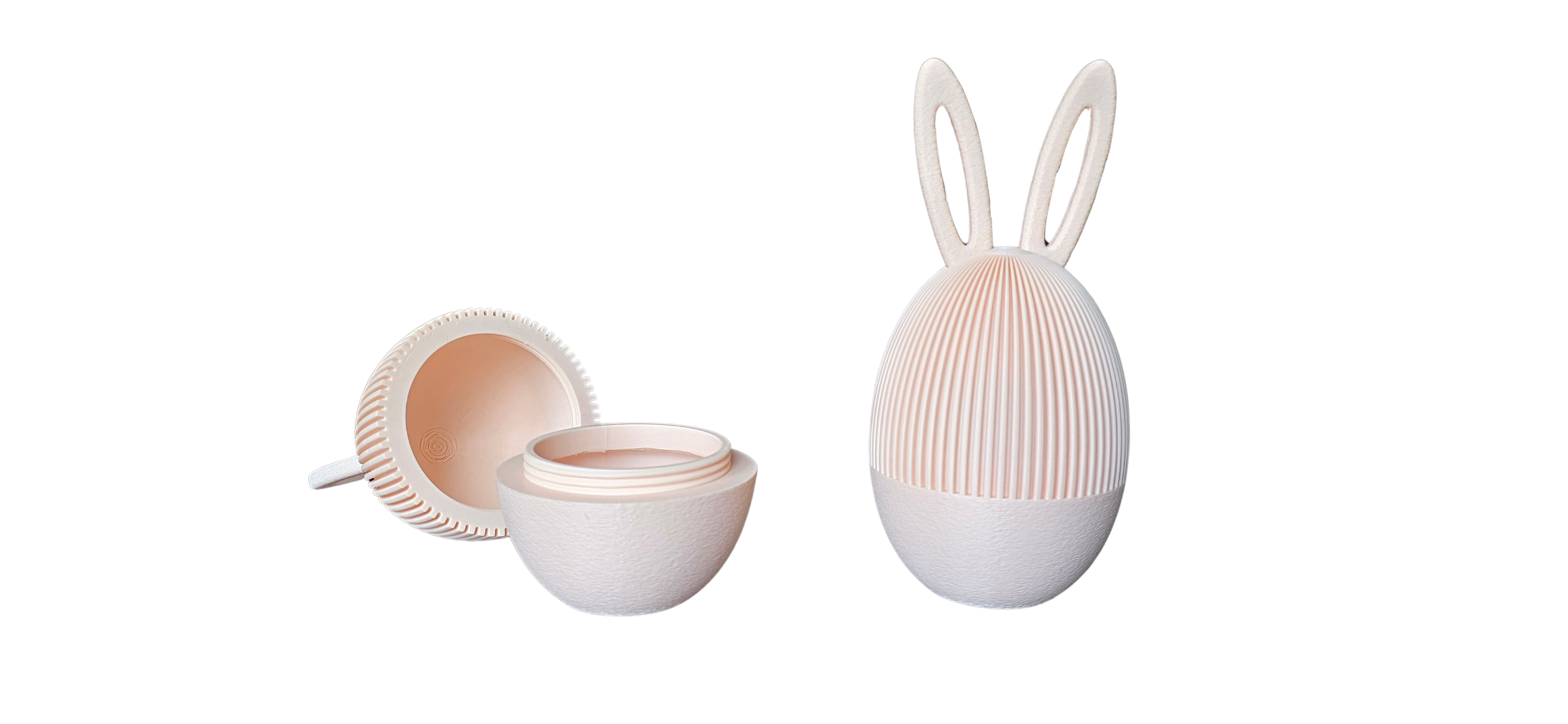 Decoratief paasei met opbergvak