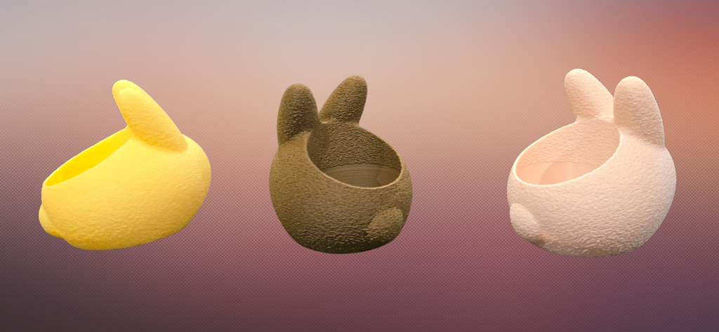 Theelichthouder konijn