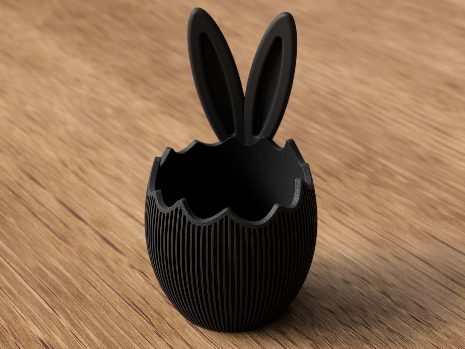 Decoratieve Paasei Kom met Konijnenoren – Moderne Paasdecoratie