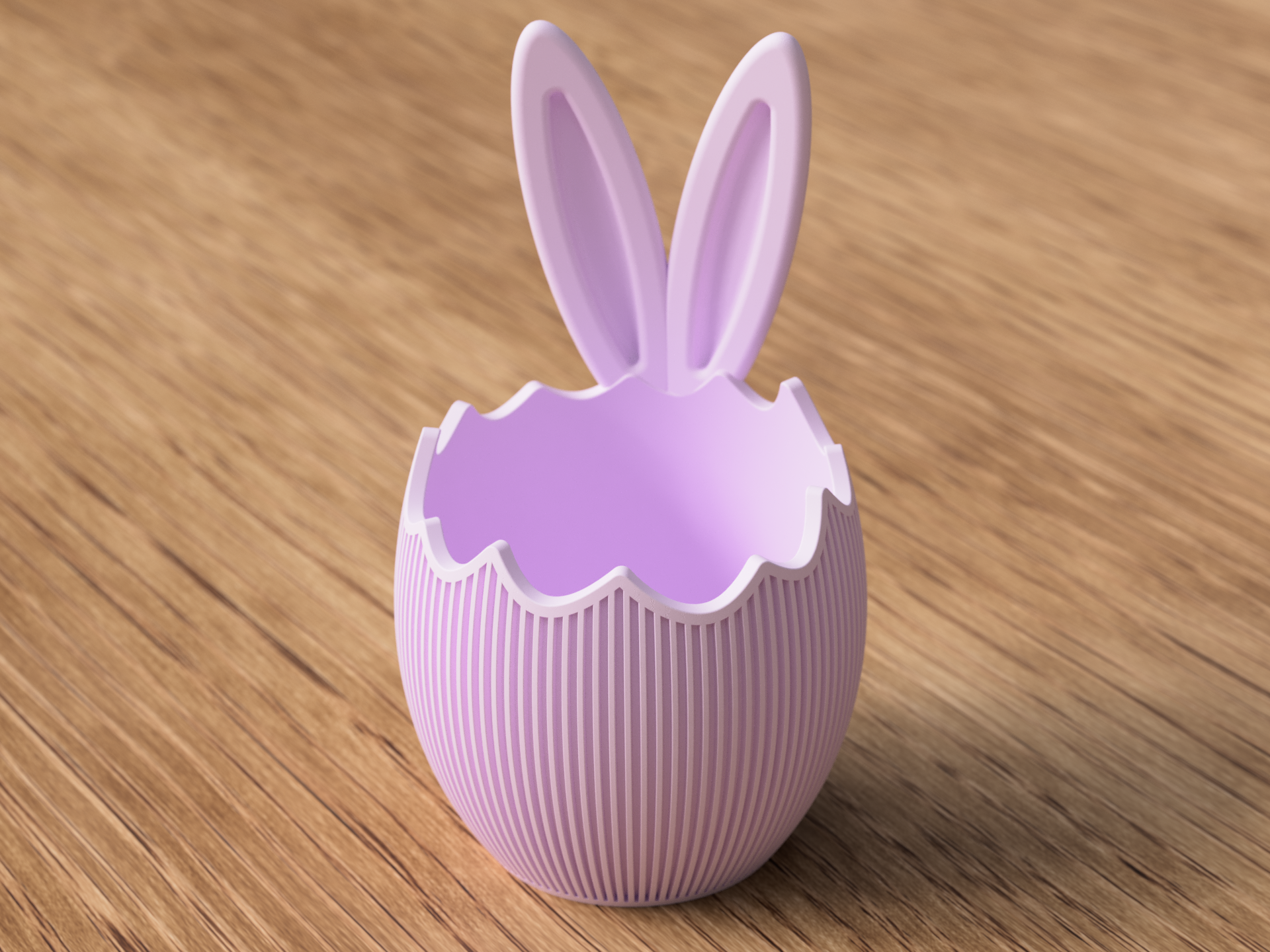 Decoratieve Paasei Kom met Konijnenoren – Moderne Paasdecoratie