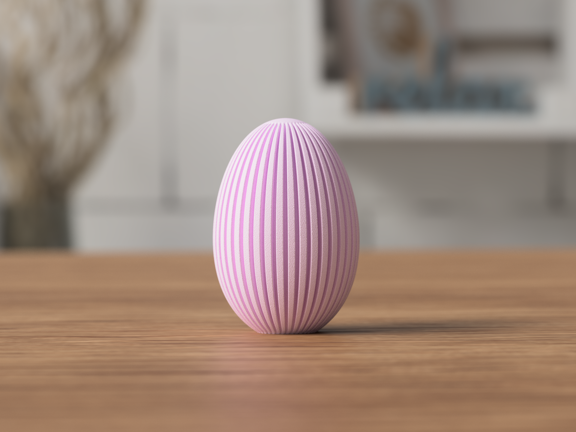 Paasei met/zonder hanger – Minimalistische Paasdecoratie