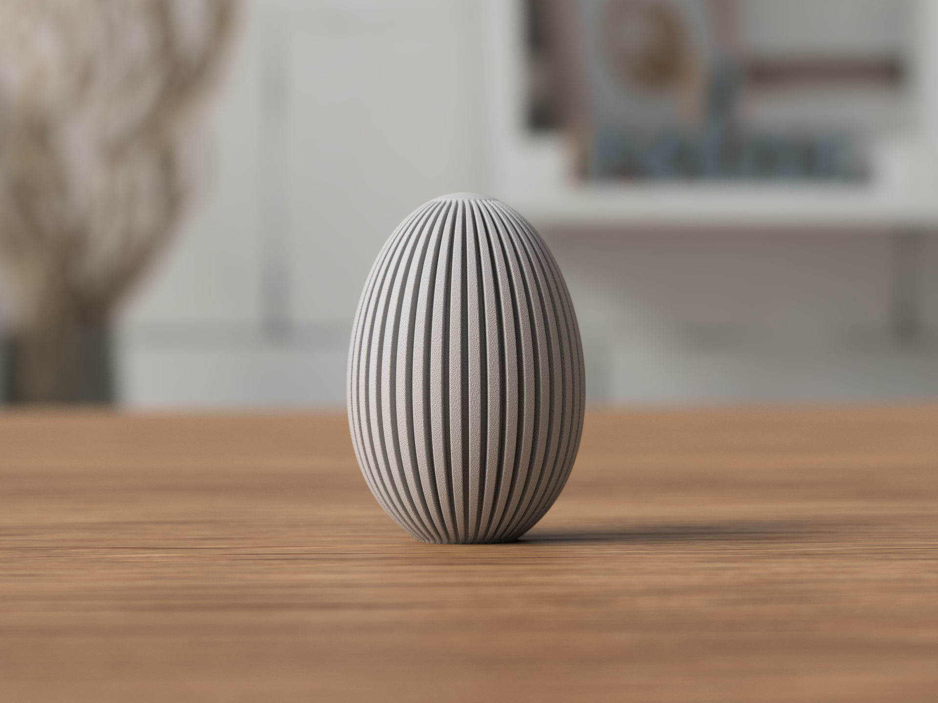 Paasei met/zonder hanger – Minimalistische Paasdecoratie