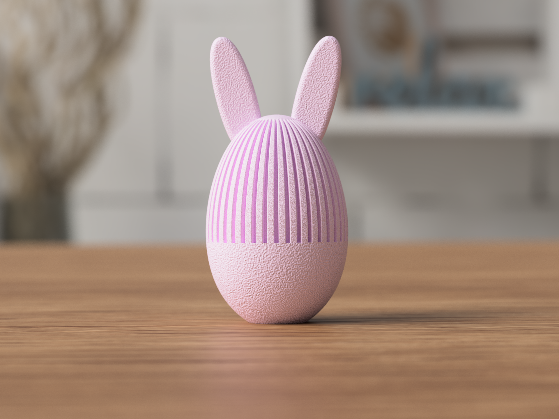 Paasei met/zonder hanger – Minimalistische Paasdecoratie