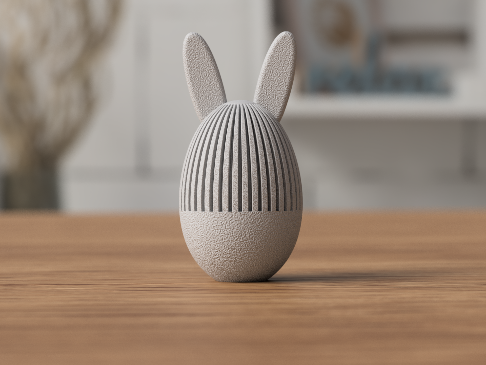 Paasei met/zonder hanger – Minimalistische Paasdecoratie