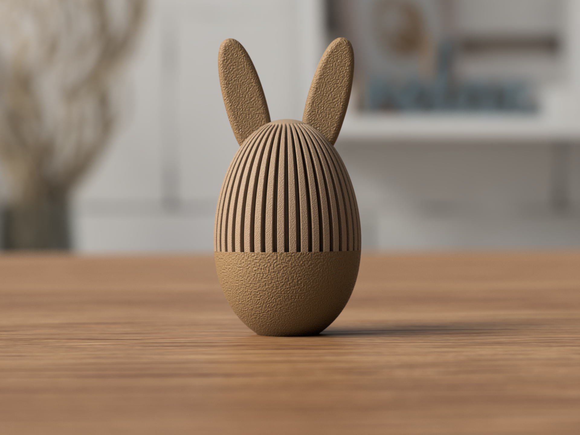 Paasei met/zonder hanger – Minimalistische Paasdecoratie